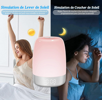 Réveil Simulateur d'Aube Veilleuse