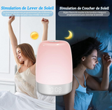 Réveil Simulateur d'Aube Veilleuse